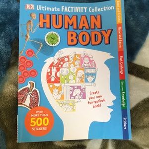 Human body activity book